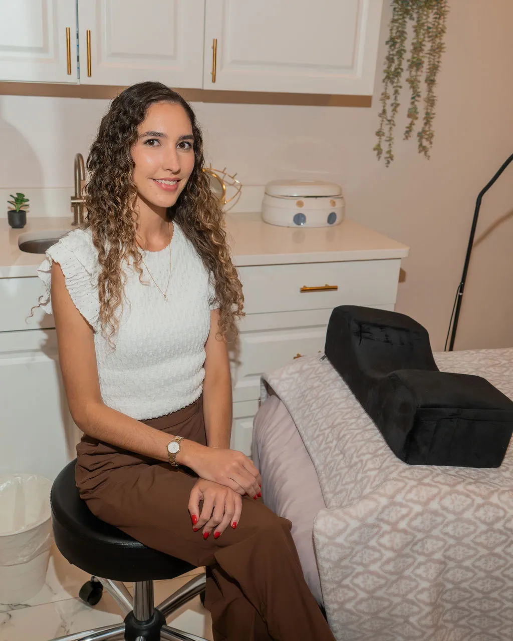 Private facial room at Gabby & Co. spa in Bunnell, FL